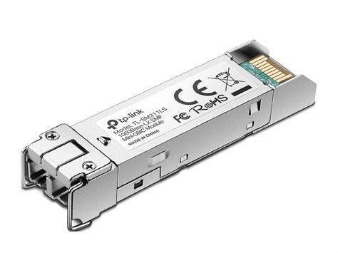  Industrial Gigabit Mini GBIC Single Mode 1312nm 10KM; LC Connector